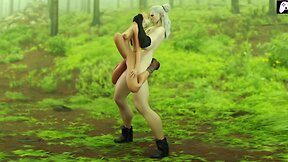 3 futanari girls with massive penises penetrate and cum in 4k 3dx nixah