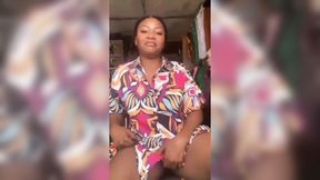 Public Masturbation of a Horny milf Playing Her Fat Pussy in Her Shop for Her Lover