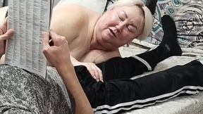 Mother-in-law Gives Blowjob for a Portion of Sperm