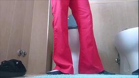 it'_s toilet time with my red pants