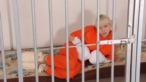 CIU565 - Cherry English – prison girl in mitts