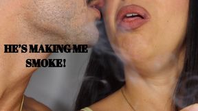 He’s making me smoke - Mr and Mrs C