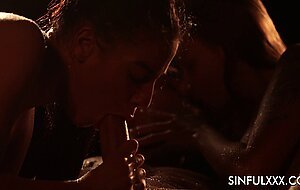 Angel piaff & eveline dellai sweet threesome