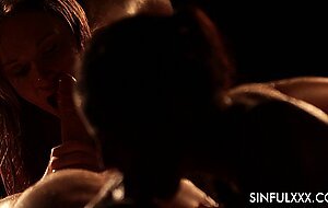Angel piaff & eveline dellai sweet threesome