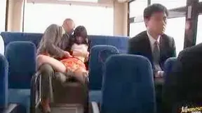 Asian Teen's Wild Bus Ride – Secret Mature Stranger Encounter Revealed