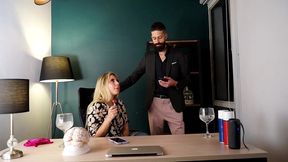 cristian cipriani oils up sussy love s perfect buttocks while she gets a boner almost instantly. together they discuss the week s topics in the office but it seems like it s a complete party