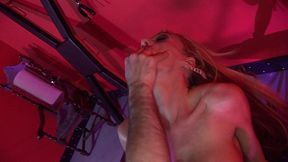 bdsm loving blonde stacey saran gets her pierced pussy fucked