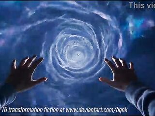 Teleported into a bimbo in underware [TG TF]