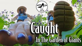Caught in The Garden of Giants- Giantess Stella Discovers You in Her Garden and Makes You Beg to Serve - VR MP4