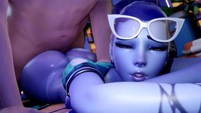 Widowmaker's Ass gets Hard Pounded in Rule 34 Overwatch Scene