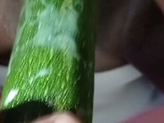 I drilled myself with cucumber untill I forgot my name(onlyfans @sweetoliva)