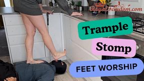 Extreme Trampling And Foot Fetish Mobile