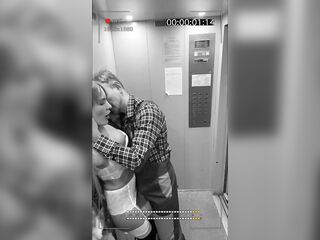 A Charming Beauty got Stuck in the Elevator, but this sweetheart was Rescued by And...