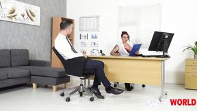 ”Big Titted Boss Screwed Hard - Harmony Reigns”