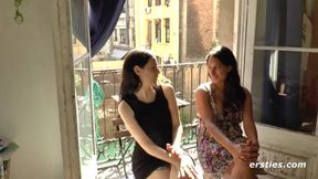 Playful German Lesbians Explore Adult Toys Together
