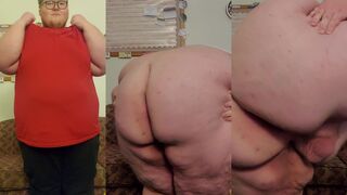 Watch Laila Janae sneakily spread his big ass at work while showing off his tiny body