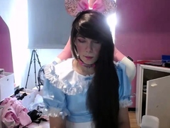 Hot amateur teen butt plug solo play