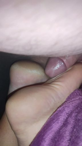 slow footjob evening show massive cumshot soles Barefoot feet foot cum big cock