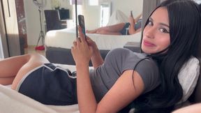 My Stepsister Insists On Fucking Her And Fills My Cock With Her Cum