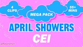 April Showers CEI Mega Pack - 4 Mystery Clips, including 2 clips EXCLUSIVE TO THIS COMPILATION