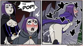 Emotion sickness pt. 5 - Raven Gives in to her Lustful desires