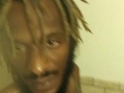 Step out the shower just now to show off some