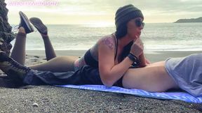Sunset Blowjob at the Beach