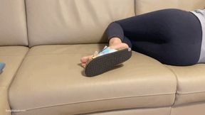 SEXY FEET IN BIRKENSTOCK SANDALS - MP4 HD