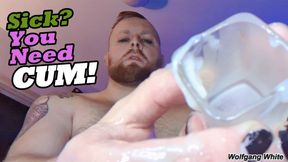 Straight Friend Feeds You His Cum From Shot Glass - POV Edging with Cum Eating Instructions
