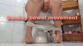 Sunday bowel movement