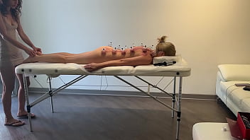 Two kinky Russian sluts massage each other