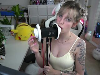 Will U Let A Gal With Braces Lick Your Ears ❤️ Tingles and Relaxing ASMR