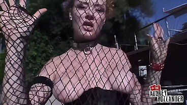 Audrey Hollander Rides Seth And Otto, Then Drinks Cum!