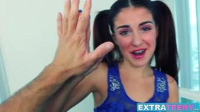 Sally Squirt enjoys wild teenage pleasure