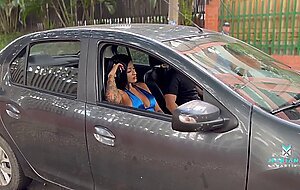 Mariana martix, fucked by a stranger after being robbed on the street, cum in pussy