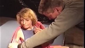 Blonde MILF Gags on Thick BBC in Hardcore Gangbang