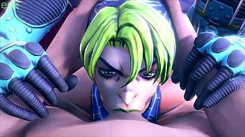 Jolyne Cujoh sucks your dick