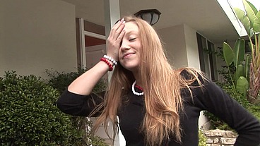Teen Allison Lane Takes An Internal Cumshot After Fucking This Black Dick