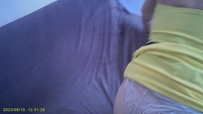 il ecarte mon sting et baise a fond mon petit cul en pov