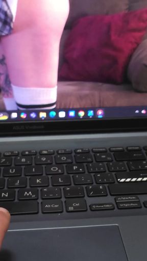 My Stepdad Found My Porn Video!! Caught Red-handed! Mutual Masturbation!!!