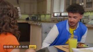 Brazzers - Nymphos Lexi Luna &amp; Leana Lovings Wait For Chloe Surreal To Leave &amp; Share Her Bf's Dick