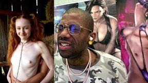 watching farmers cute stepdaughter getting pegged from behind by her best friend, ai generated