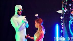 Jerkaoke Space Babes Bella Roland and Jessie Pony's WILD Sex