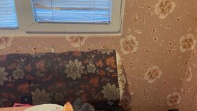 eating everything, burping and farting