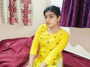 Beautiful Indian desi girl tight pussy hindi audio sex video MMS, Desi Village beautiful girl sex video