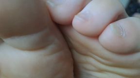 Millie Allows Foot Freak to Smell Her Toes