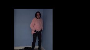 Playing in Pink and Black