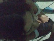 Recibo lechita en carita 😳y boquita🥵❤️