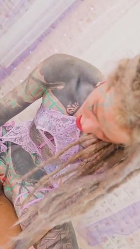 Powerful moment from &quot;Hard Anal Fuck - BBC for Tattoo Slut - she takes it balls deep in her asshole - ATM&quot;