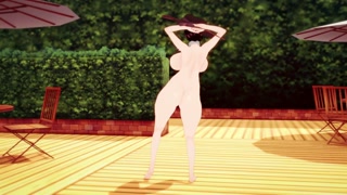 Resident Evil 8 Nude Lady Dimitrescu Public Erotic Dance